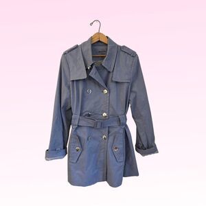 Calvin-klein Women's Blue Coat